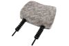 Kopfstütze grau Stoff vorne