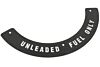Blechschild "UNLEADED FUEL ONLY"