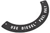 Blechschild "USE DIESEL FUEL ONLY"