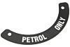 Schild Reservetank (Petrol Only)
