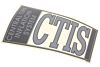 Aufkleber CTIS einteilige Stahlfelge