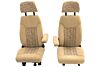 SET 2x Sitz beige (vorne) mit Armlehne