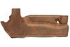 Verkleidung Fußraum Fahrer rechts in BRAUN
