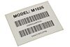 Barcode Aufkleber M1025