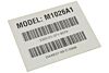 Barcode Aufkleber M1026A1
