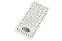 Aufkleber Tachoersatz (Nachdruck)