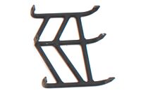 Unterfahrschutzgitter hinten Standard HMMWV / H1