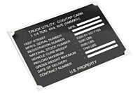 Typenschild M998