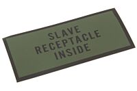 Aufkleber Slave Receptacle Inside