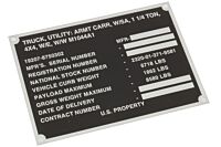 Typenschild M1044A1