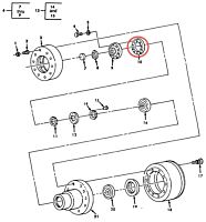 Dichtung vorder & Hinter Achse