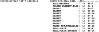 4L80E Dicht- / Filterkit 1996
