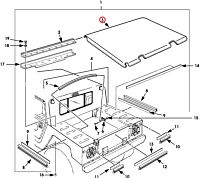 Abdeckung Ladefläche WEIß HARDTOP
